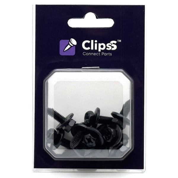 Универсальный саморез с шайбой Clipss под крестовую отвертку — 2178, комплект 10 шт. Ковель - изображение 1