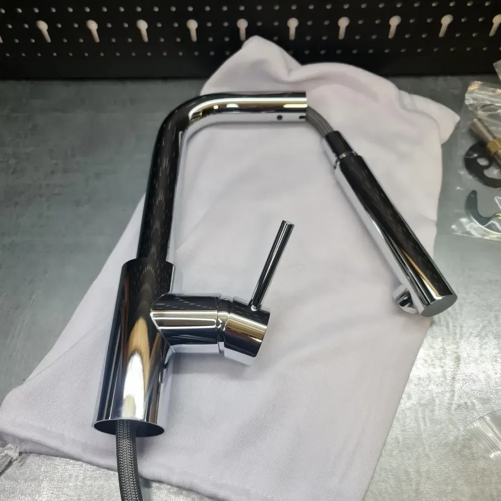 Смеситель для кухни IMPRESE ARGO-S с выдвижным изливом f03409001DC Киев - изображение 4