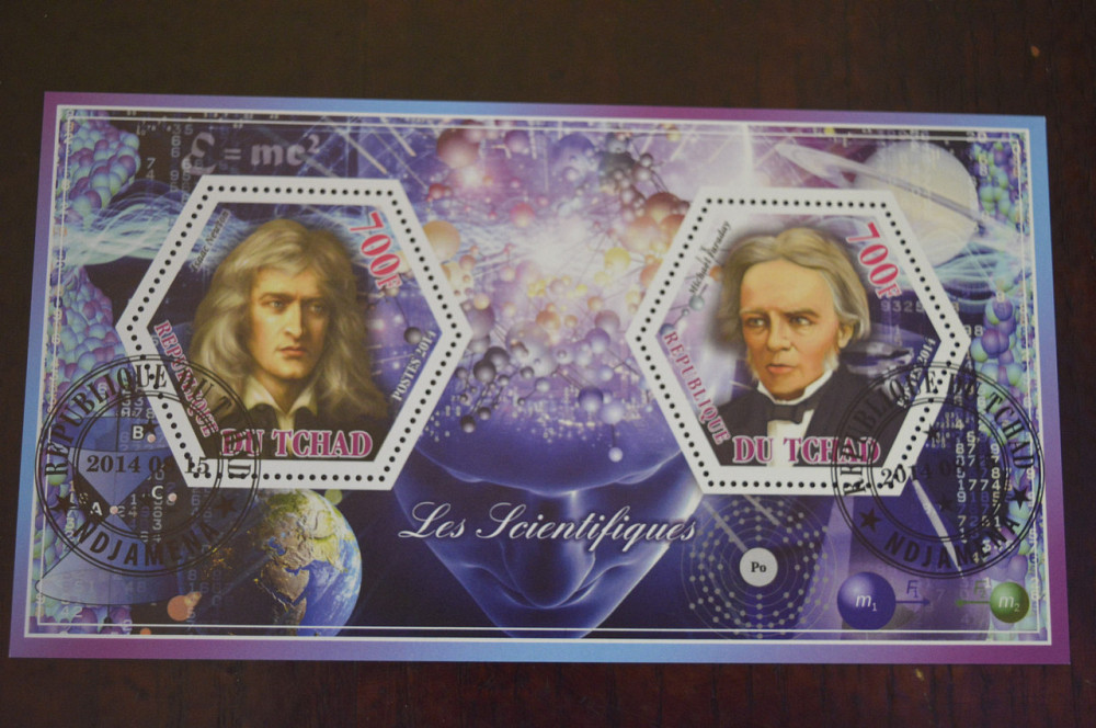 Чад. Личности. Блок. 2014 год (В) Полтава - изображение 1