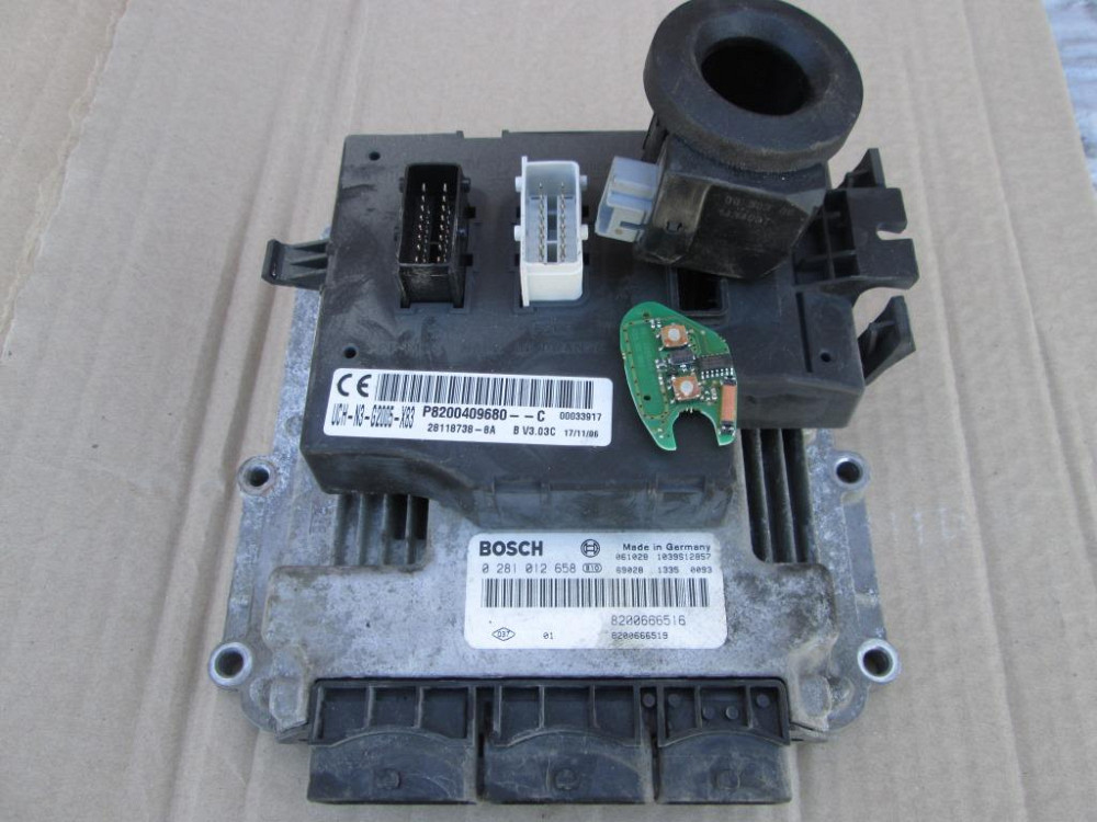 Блок керування двигуном комплект Nissan Primastar 2.0 dci 2007-2010 (0281014648) Ковель - изображение 2