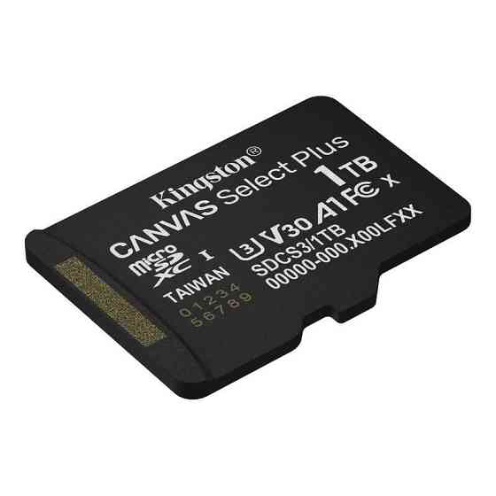 Карта памяти microSDXC (UHS-1 U3) Kingston Canvas Select Plus Gen3 1Tb class 10 А1 V30 (R-150MB / s) Одеса