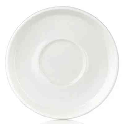 Блюдце By Bone Smooth 15 см Біле (SM-01-CT) Вінниця