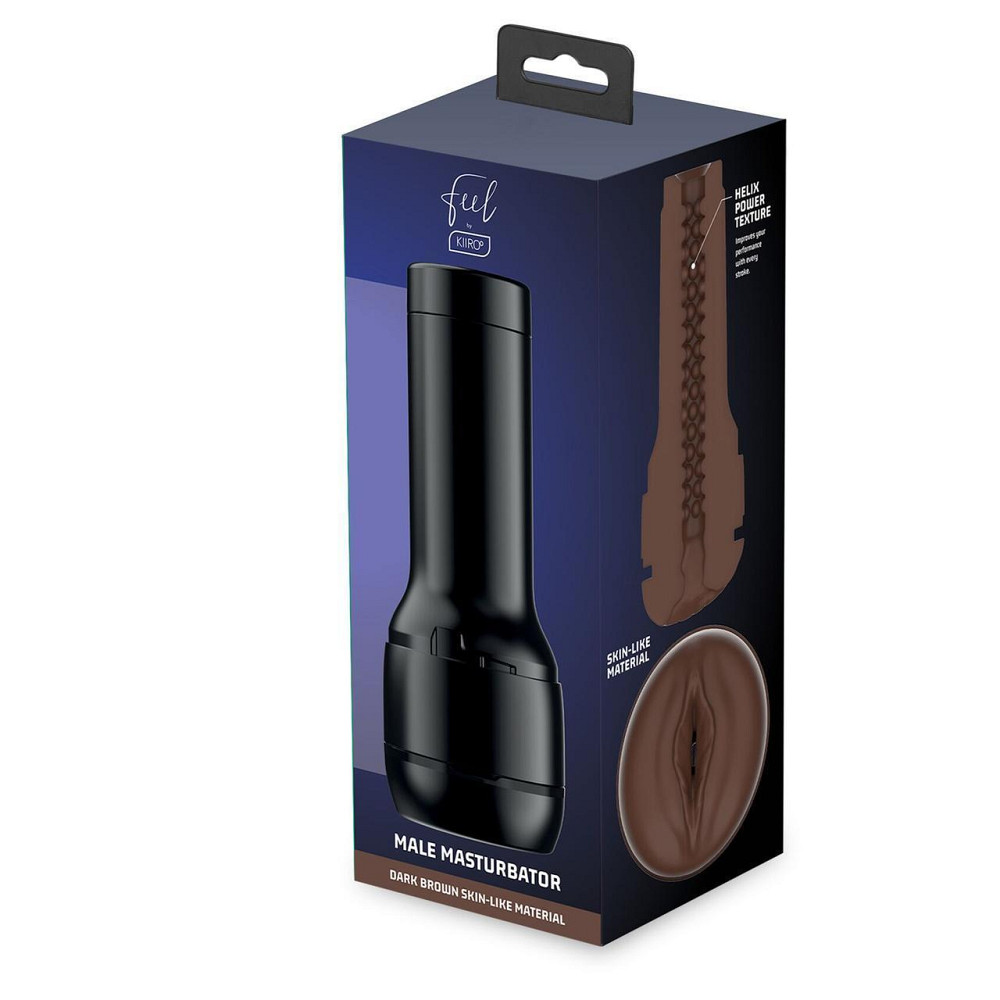 Мастурбатор-вагіна Kiiroo Feel Stroker Dark Brown для секс-машини Kiiroo Keon Sex Aura Київ - фото 4