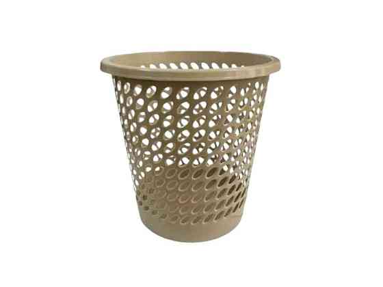 Смітник 10л бежевий офісний d29 h28 арт.Od10beige пластик ТМ ММ-ПЛАСТ Київ