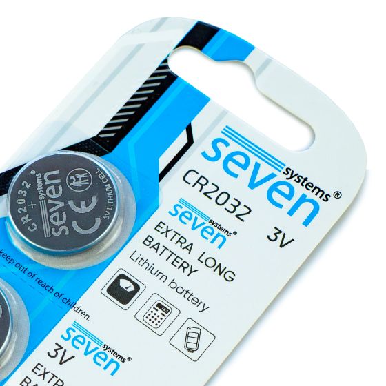 Батарейка SEVEN CR2032 Lithium 3V Київ