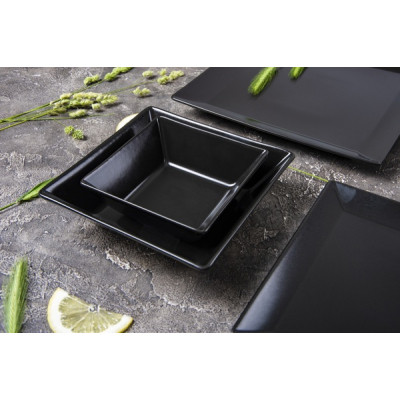 Тарілка Ipec Tokyo Обідня 26 см Чорна (30900238) Вінниця - фото 2