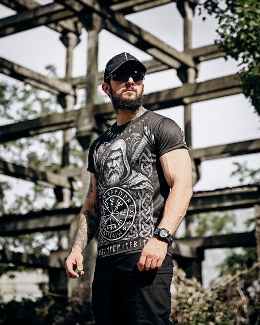 Тактична потовідвідна футболка oblivion ODIN ДЛ7160 Одеса - фото 5