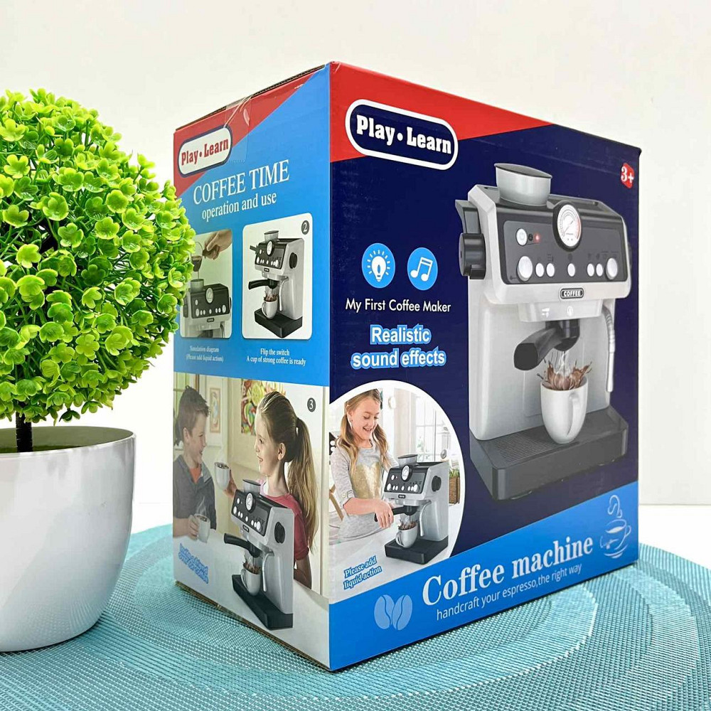 Кавоварка іграшкова інтерактивна з водою звуком та світлом (HJ623) Чернігів - фото 8