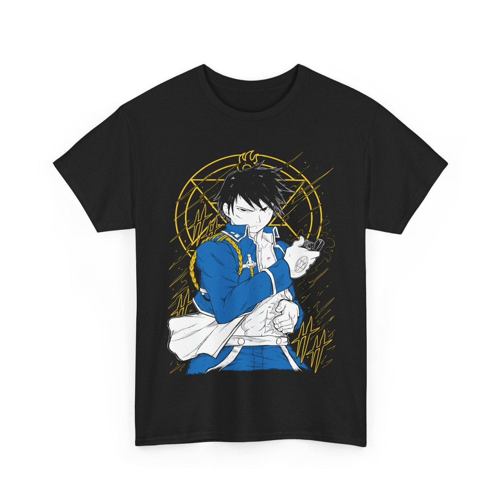 Футболка аниме Стальной алхимик оверсайз (S/M/L) Черний AnimeJ0322 Днепр - изображение 4