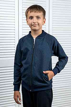 Куртка дитяча, темно-синя топ Крохатушка одяг Київ