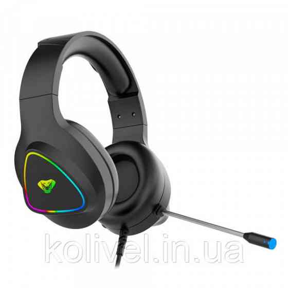 Ігрова гарнітура Media-Tech Cobra Pro Jinn RGB Black (MT3605) Киев