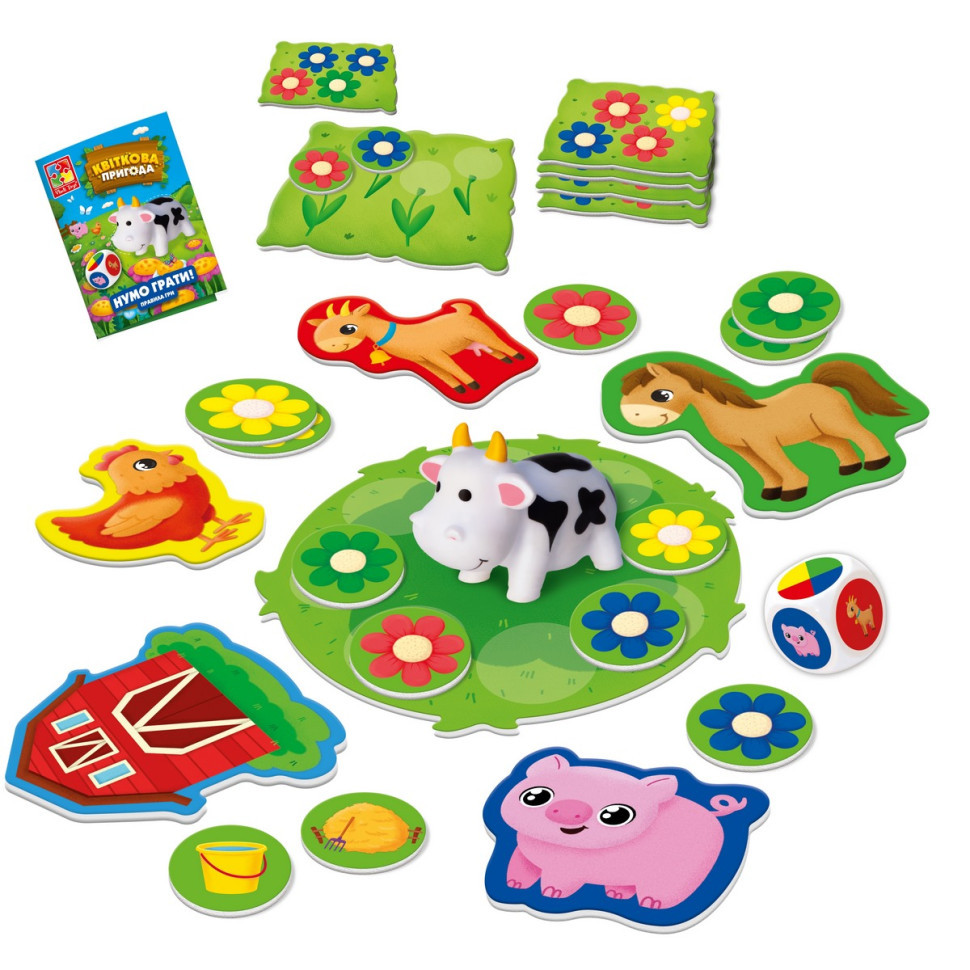 Настільна гра "Квіткова пригода" VT2100-20 українською мовою Вінниця - фото 5