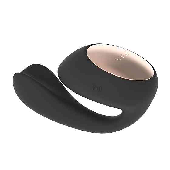 Смарт-вибратор LELO Ida Wave Black, вагинально-клиторальный, технология WaveMotion, 2 мотора Sex Aura Киев