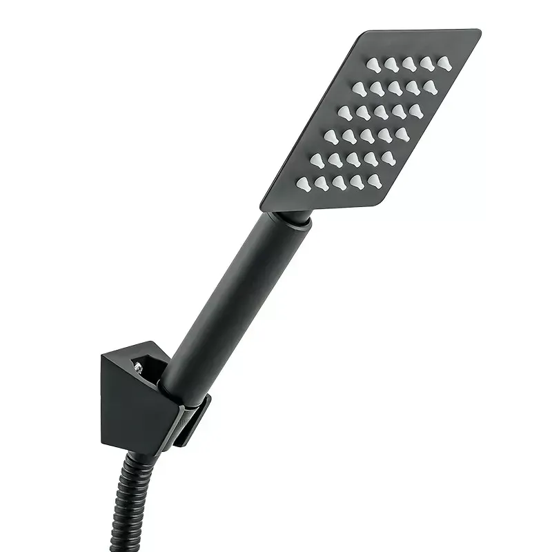 Смеситель для ванны с душевым гарнитуром WEZER PRO7-02-BLACK черный Киев - изображение 3