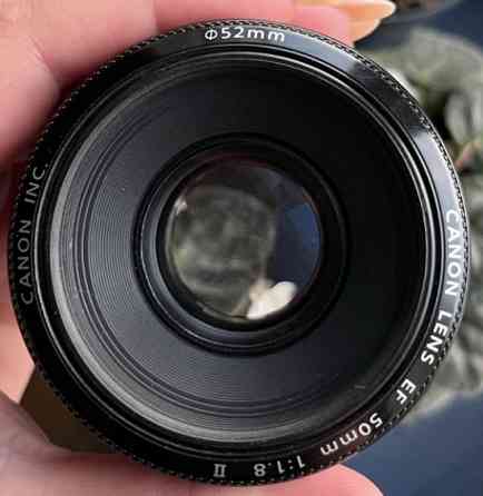 Объектив Canon EF 50mm f/1.8. Киев