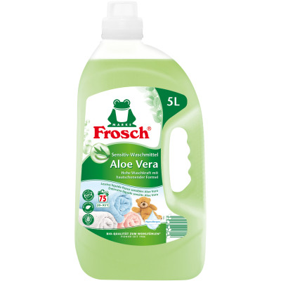 Гель для стирки Frosch Aloe Vera Sensitiv 5 л (4001499962561) Винница - изображение 1