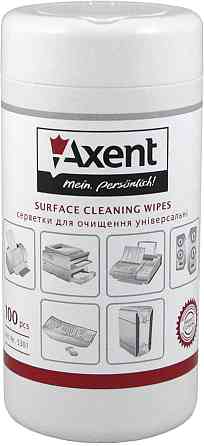 Серветки "Axent" 5301 вологі д/оргтехніки 100шт , шт Київ