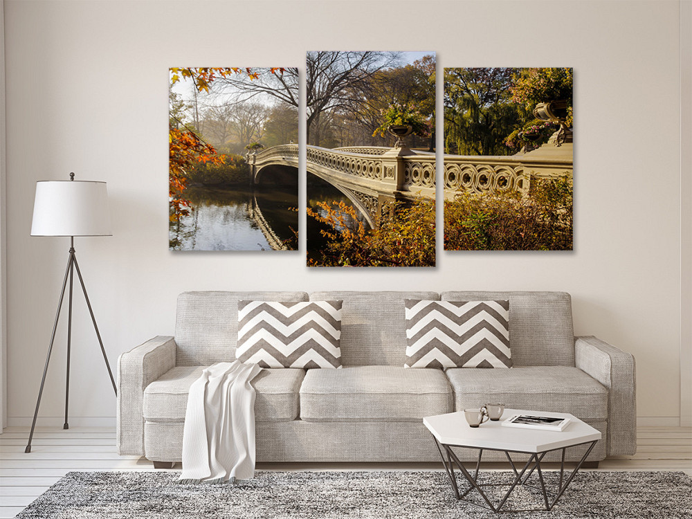 Модульная картина в гостиную / спальню Осіння природа Art-622_3 Киев - изображение 2