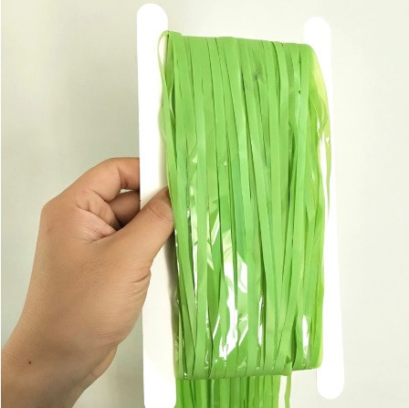 Блискучий дощик для фотозони 2 м на 1 м салатовий Київ - фото 2