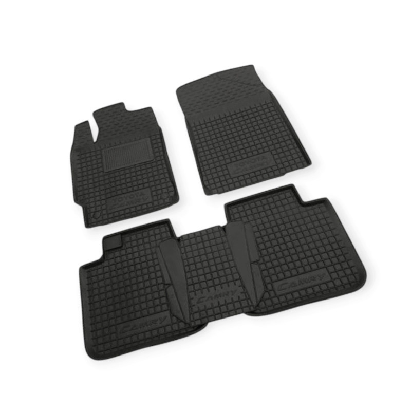 Коврики Тойота camry xv 50 2011-2017 борт 2,5см, с перемычкой салона Мукачево - изображение 1