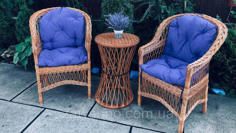 Балконная плетеная мебель из лозы Киев - изображение 7