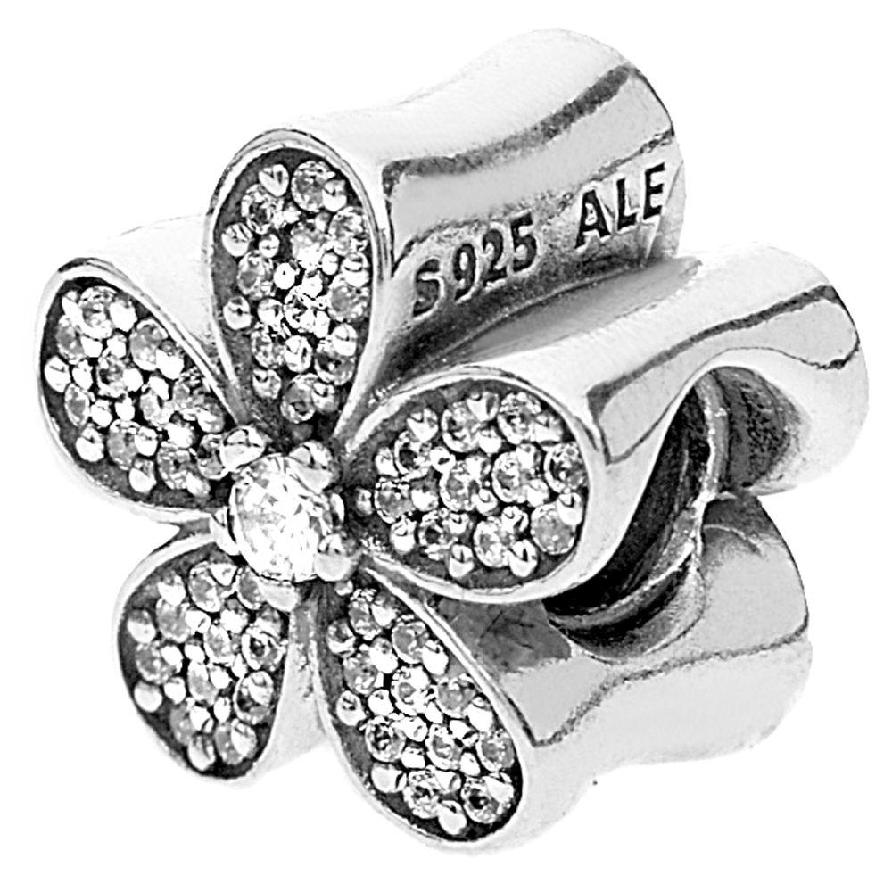 Срібна намистина Пандора  "Сяюча ромашка" 791480CZ MasterSem Київ - фото 2