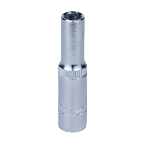 Насадка шестигранна довга 1/4" 6мм CrV Ultra Житомир