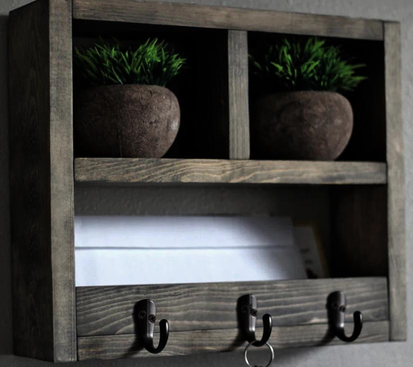 Ключница деревянная 