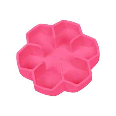 Универсальная посуда для животных WAUDOG Silicone миска для медленного питания 450 мл розовая (23537) Винница