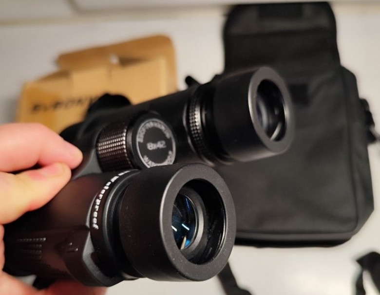 Бинокль Svbony SV47HD 8×42 Bak4 FMC IPX7 заполнен азотом. Киев - изображение 8