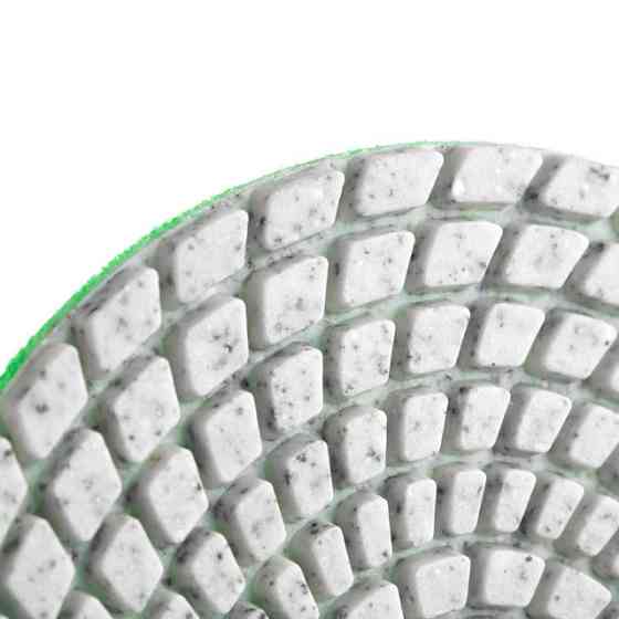 Окружность алмазная шлифовальная, гибкая на липучке 100 мм P30. INTERTOOL BT-0902 Киев