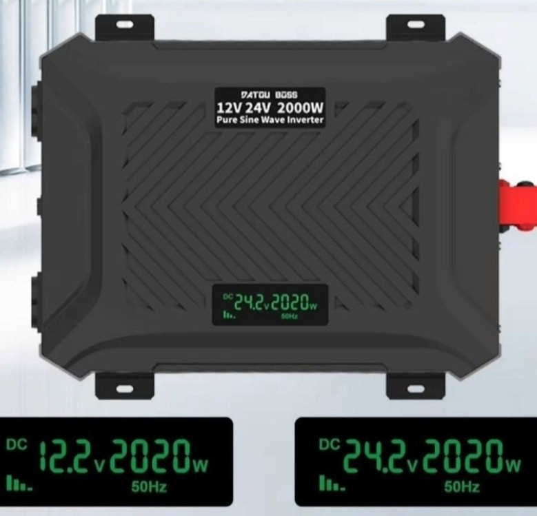 Инвертор DataBoss, EAFC 12/24 Вольт 2, 2.5Вт. чистящий синус. Харьков - изображение 4