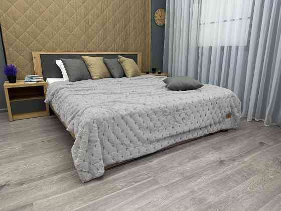 Плед-покрывало Шиншилла 210х220 см (+-5см) Светло-серый (87-021) Киев