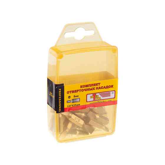 Комплект насадок к отвертку SL5, 1/4