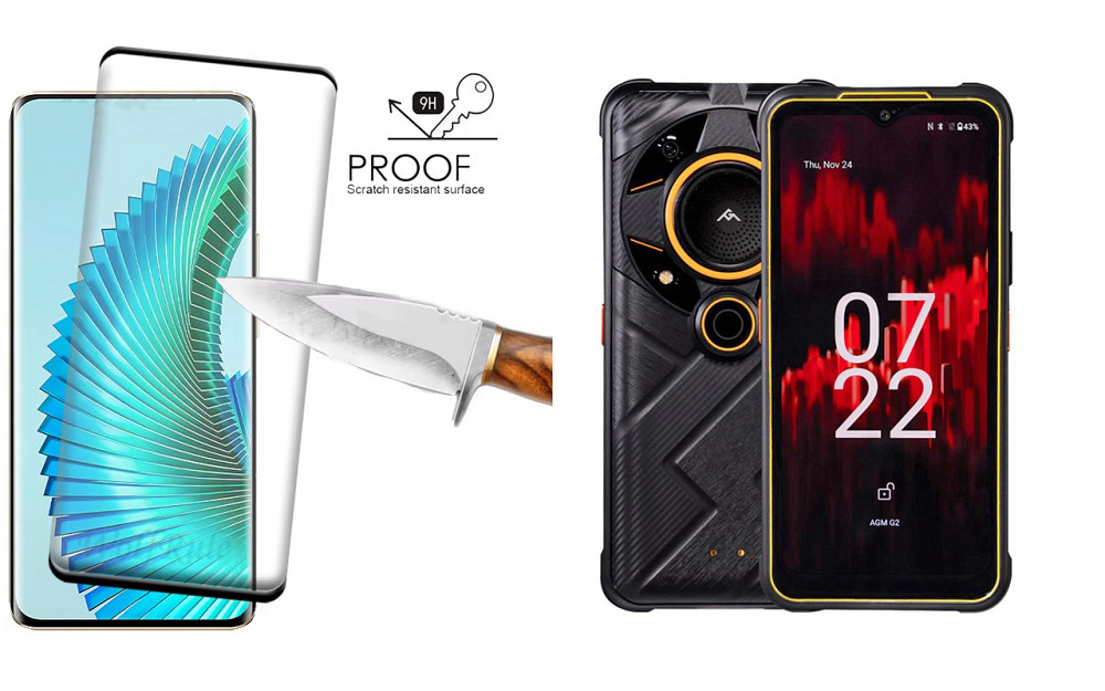 Защитное стекло HyperGlass Pro для AGM G2, G2 Guardian, G2 Pro – максимальная чувствительность и защита Киев - изображение 1