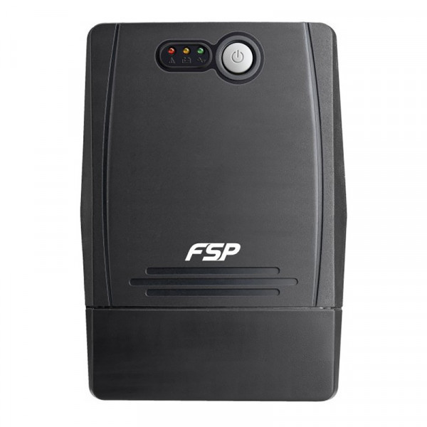 ДБЖ FSP FP2000, 2000ВА/1200Вт, Line-Int, USB/45, 4 шт*SCHUKO, AVR, Black (PPF12A0814) Київ - фото 1