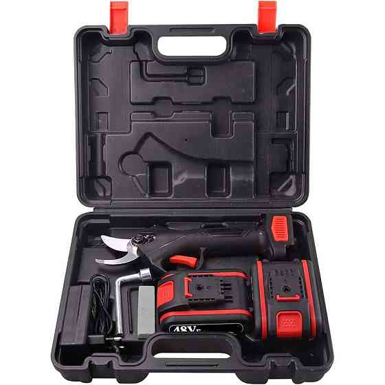 Акумуляторний секатор + 2 акумулятори 48В,в кейсі SBR Київ