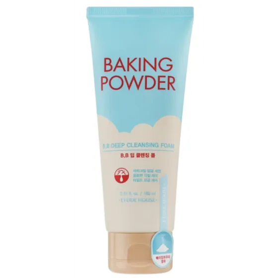 Крем-пінка для вмивання Etude House Baking Powder BB Deep Cleansing Foam, 160 г Львів