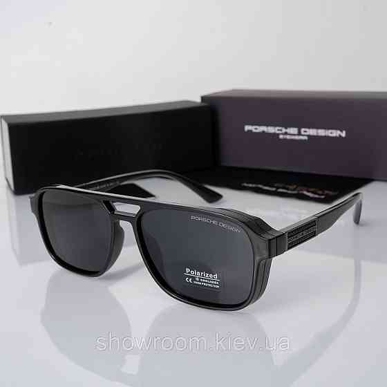 Чоловічі брендові окуляри з поляризацією Porsche Design (7165) Київ