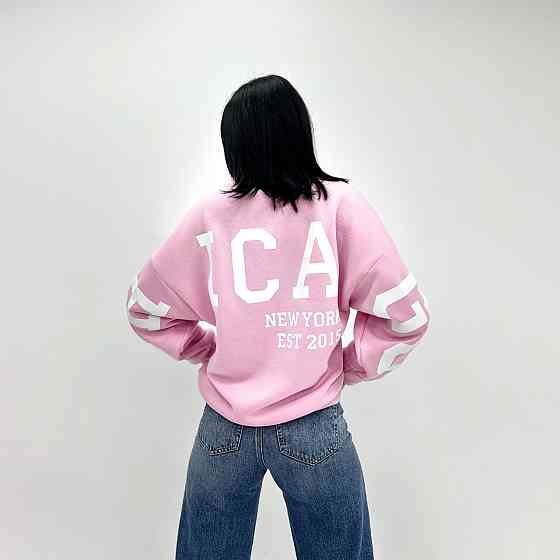 Жіночий утеплений батник "Noise" оптом | Норма і батал Рожевий, 50-52 Київ