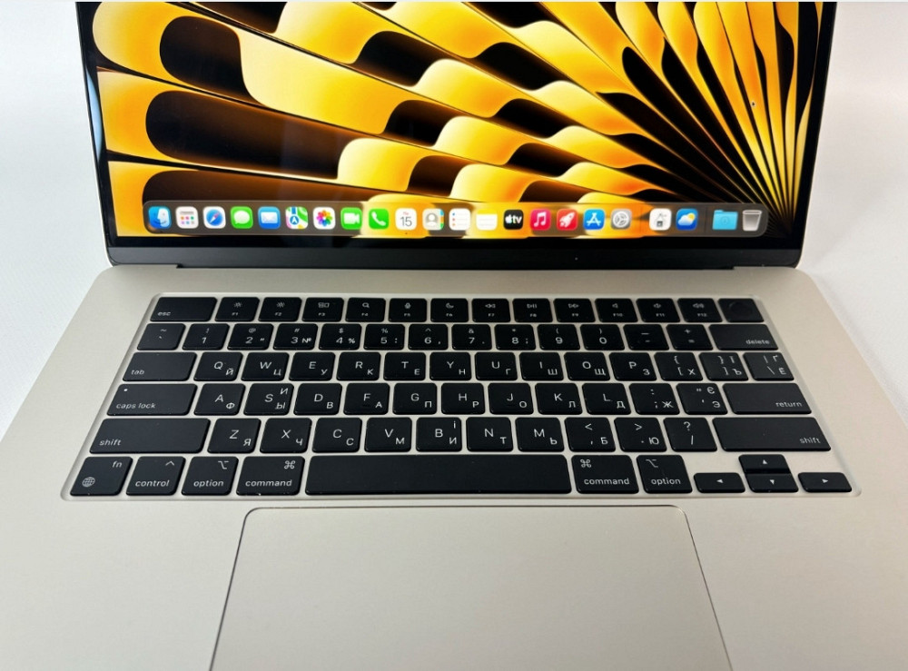 MacBook Air 15 (2024) M3 24GB 512GB Starlight 48 циклів. Київ - фото 7