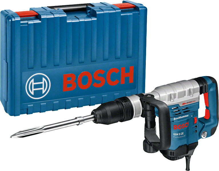 Профессиональный электрический отбойный молоток (бетонолом) Bosch GSH 5 СE : 8.3 Дж мощный отбойник Киев - изображение 3