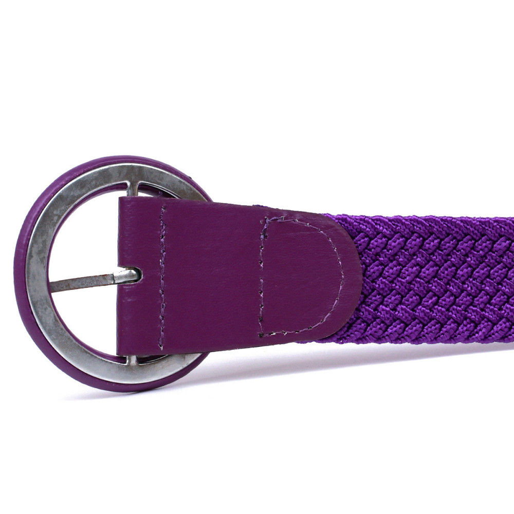 Текстильний жіночий ремінь Vintage 20816 Фіолетовий Київ - фото 5