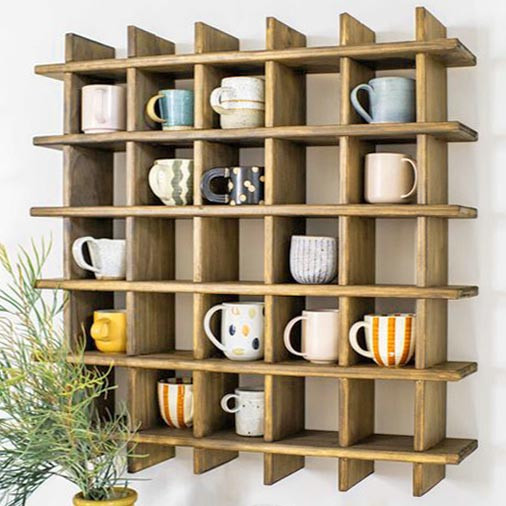 Полиця для чашок "Кантара" мускат Миколаїв - фото 1