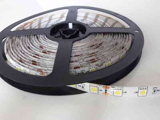 LED-стрічки (5050) Green — Зелений довжина 5 метрів Лід (ВідеоОбзор) Дніпро