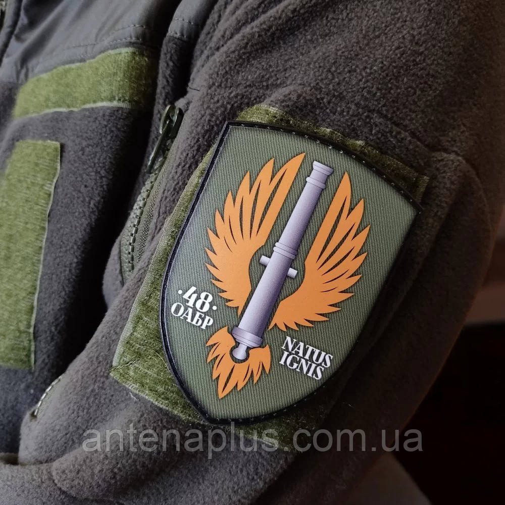 ВСУ 48 ОАБр шеврон / патч Киев - изображение 3