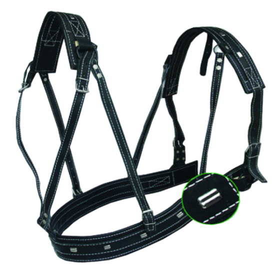 Шлея 929 шкіряна"західного типу" прикрашена для Коней Вінниця