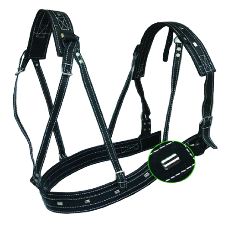 Шлея 929 шкіряна"західного типу" прикрашена для Коней Вінниця - фото 1