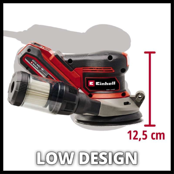 Мощная шлифмашина эксцентриковая бесщеточная аккумуляторная Einhell TP-RS 18/32 Li BL - Solo: без АКБ,125мм Киев