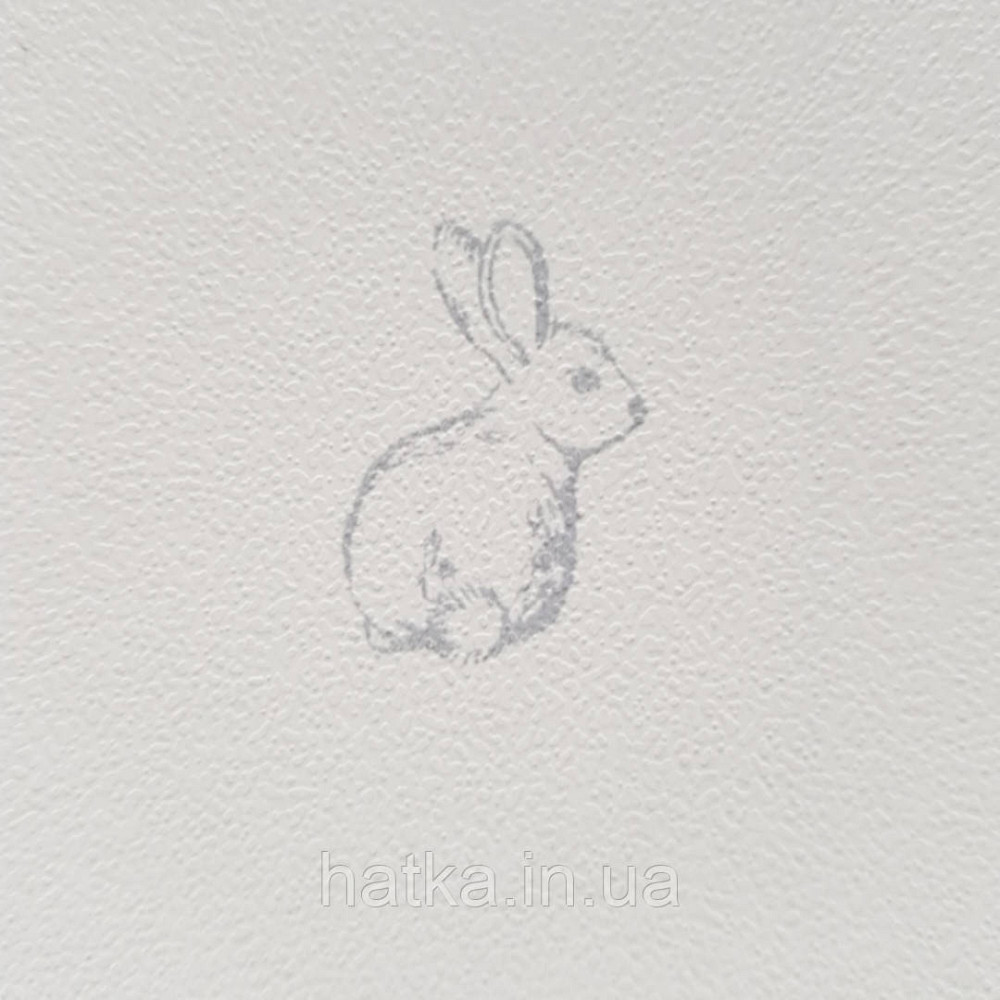 Шпалери флізелінові дитячі Lutece Tartine et Chocolat біла основа сірі мишки їжачки баранці зайчики Київ - фото 3